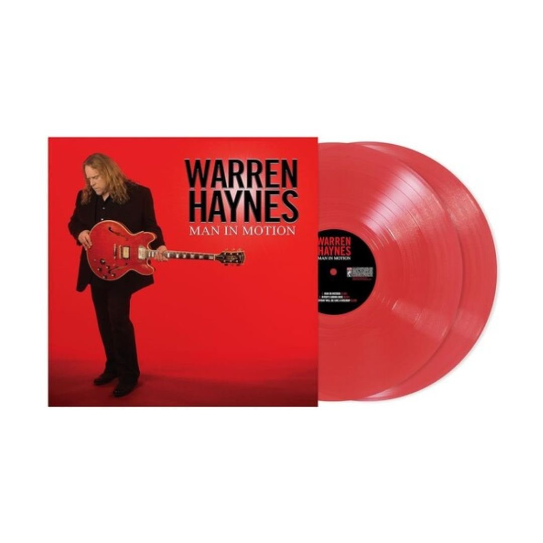 Warren Haynes - Man In Motion - Translucent Ruby Vinyl - BeatRelease